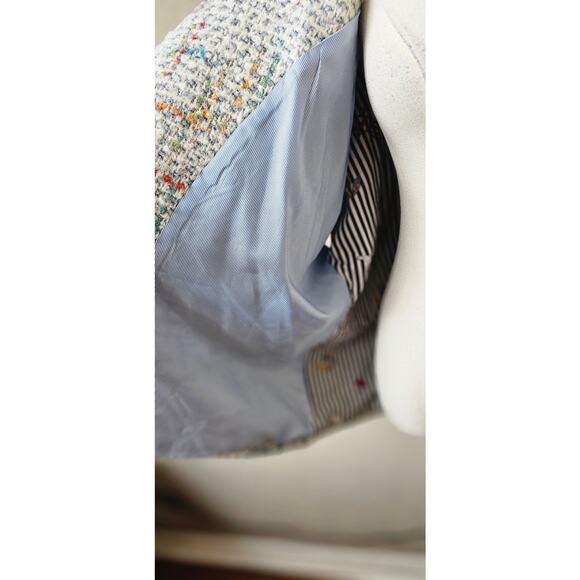 Vilagallo Multicolor Textured Jacket - Picture 4 of 8